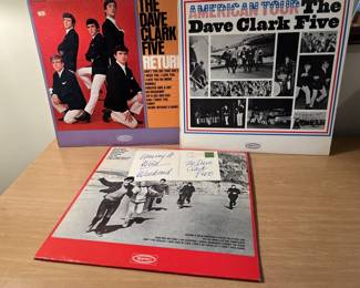 Lot 493 | The Dave Clark Five Vintage Vinyl Record Albums
