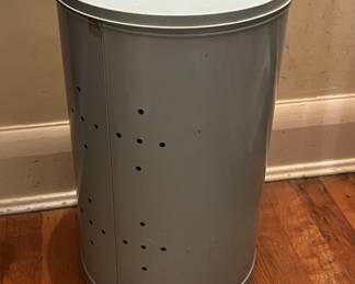 Lot 387 | Metal 1960s Baby Blue Hamper
