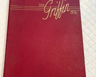 Lot 122 | 1936 Yearbook THE GRIFFIN
