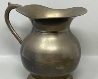 Lot 27 | Handmade Brass Pitcher
