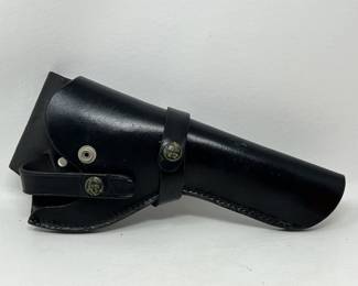 Lot 252 | Brauer Bros H 38 Black Leather Gun Holster
