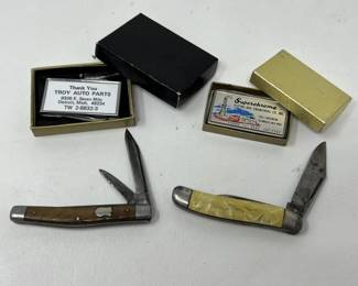 Lot 39 | Vintage Pocket Knives Advertising & As-is
