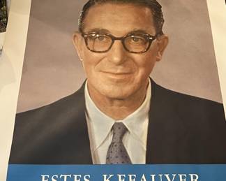 Lot 563 | Estes Kefauver Vice Presidental Poster Political
