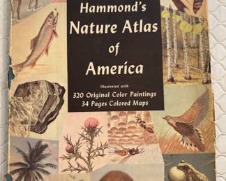 Lot 126 | Hammonds Nature Atlas Vintage Book
