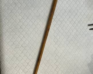 Lot 568 | Carved Wood Vintage Childrens Cane Walking Stick
