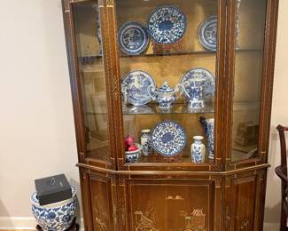 Jasper Cabinet company chinoiserie China cabinet