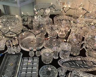 LARGE SELECTION OF CRYSTAL