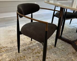 Arhaus Jagger Dining Arm Chairs. 6 total. 