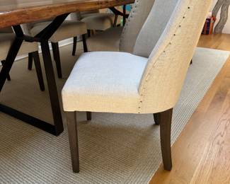 Set, 6 Restoration Hardware French style Dining Side Chairs