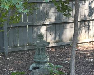 Japanese garden lantern