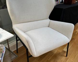 Dovetail Furniture & Design Contemporary Wing Chair