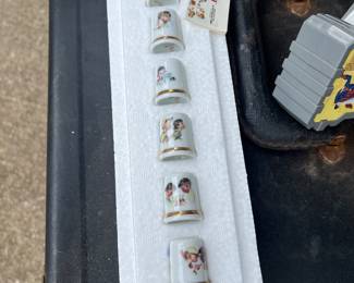 Saturday Evening Post, Norman Rockwell, thimble collection.