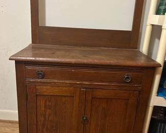 Antique wash stand