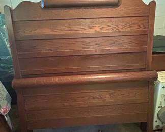Antique bed. Full size