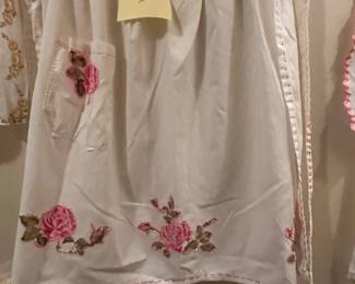 Handmade vintage apron.