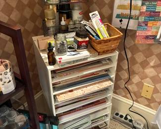 Lots of paper crafting supplies