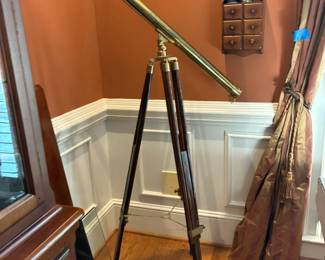 Brass telescope