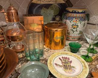 Copper kitchenware