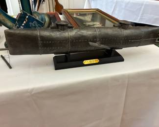 Model of the Hunley