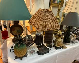 Huge selection of lamps