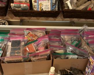 Huge selection of crafting supplies