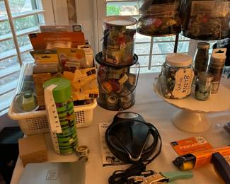 Paper crafting supplies and crafting tools