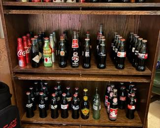 Commemorative Coke bottles 