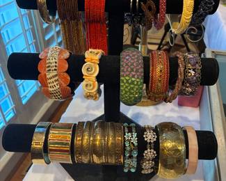 Large selection of costume jewelry 