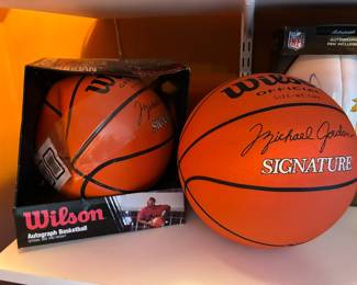 Michael Jordan basketballs