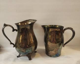 SILVERPLATE PITCHERS REVERE WARE