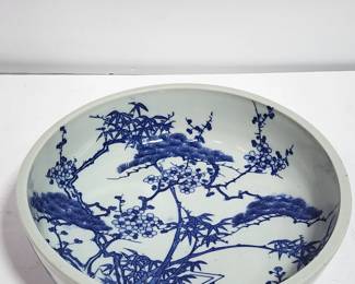 ANTIQUE JAPANESE POTTERY BOWL
