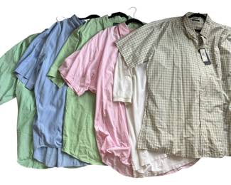 4 Ralph Lauren Short Sleeve Shirts 4XLT