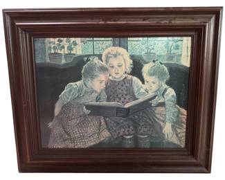 The Fairy Tale Framed Print Walter Firle