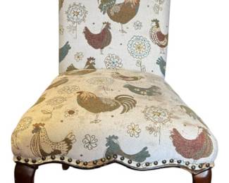 Rooster Theme Pier 1 Dining Chair