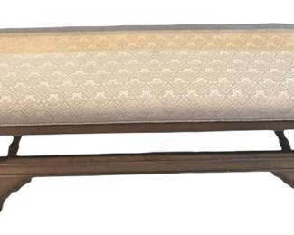 Wood Upholstered Bench