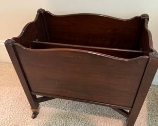 	#70	Ethan Allen Magazine Rack 18x11x17	 $45.00 				