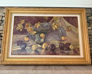 *	#40	Framed Art 50x33 	 $150.00 				