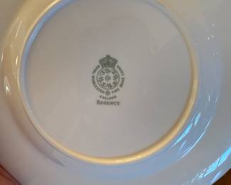 *	#21	49 Pieces "Regency" Royal Worcester China made in England - Green	 $100.00 				