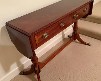 	#97	Drop Leaf Console Table 40x14x28	 $100.00 				