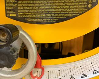 *	#109	Dewalt 10" DW746 with Shop Vac	 $250.00 				