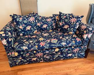 	#78	Drexel Floral Loveseat 61"L	 $125.00 				