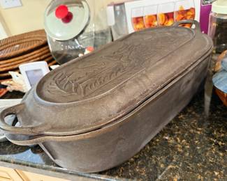 	#49	Lodge Cast Iron Deep Fish Fryer	 $100.00 				