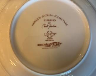 *	#48	Lenox Mosaico D'Itaalia Collection set of 24	 $75.00 				