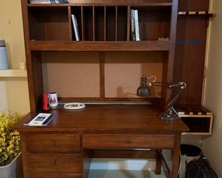 	#86	Desk with Hutch 50x24x76	 $80.00 				