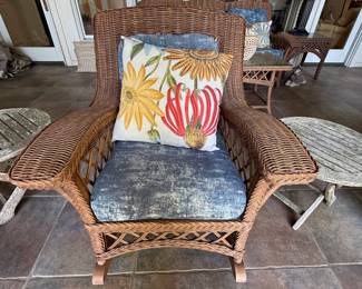 	#13	Patio Rocking Chair	 $50.00 				