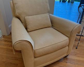 *	#24	Lexington Butter Yellow Chair	 $150.00 				