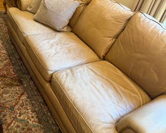 	#35	Leathercraft Inc Leather Sofa 87"L	 $250.00 				