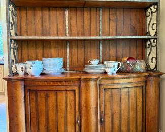 *	#47	Cabinet with Open Dispay Shelves 66x18x86	 $150.00 				