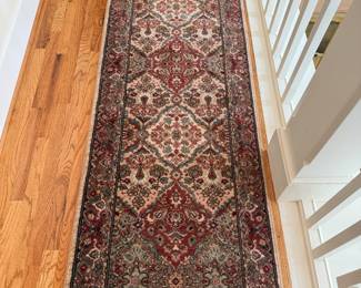 *	#104	Karastan Wool Runner 2,6x8.6	 $150.00 				