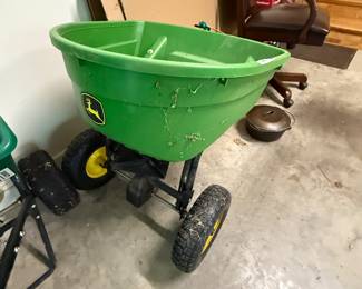 	#10	John Deere Spreader	 $60.00 				